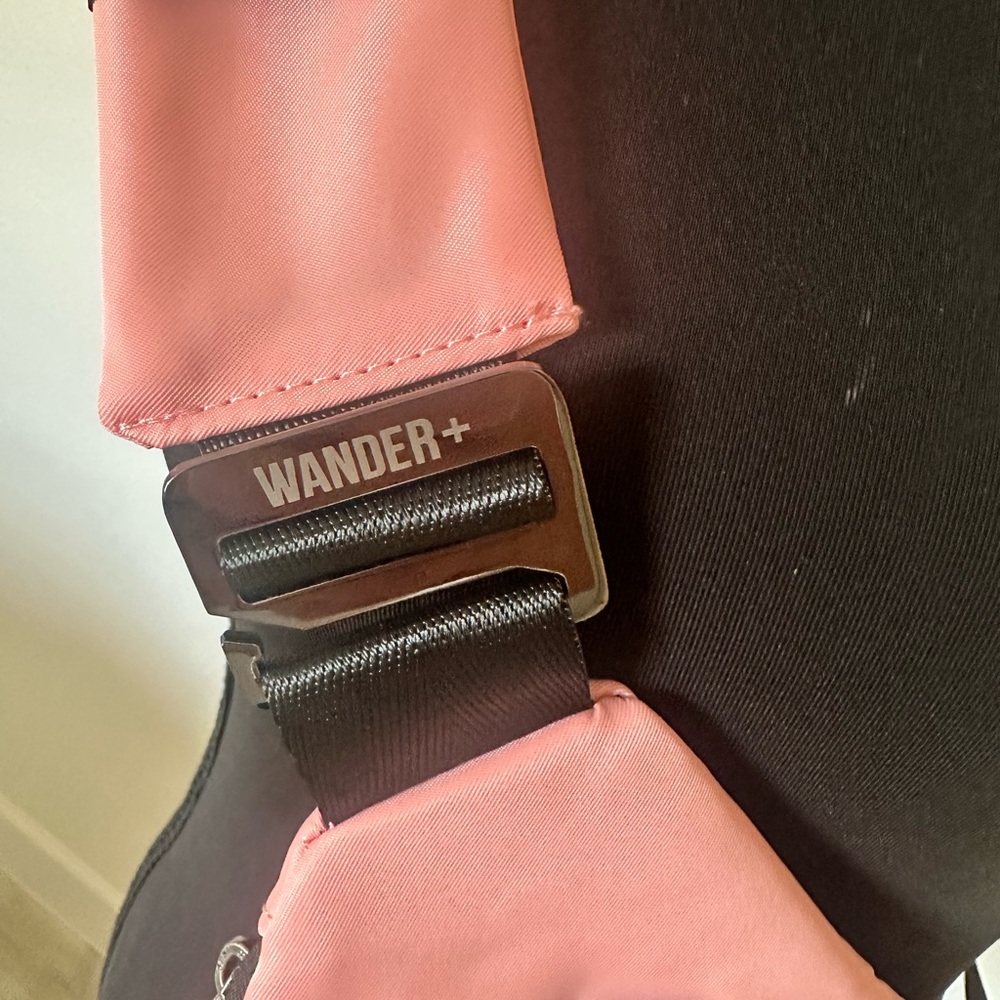 Wander+Pink Crossbody Sling anti theft Travel Bag - Picture 2 of 7